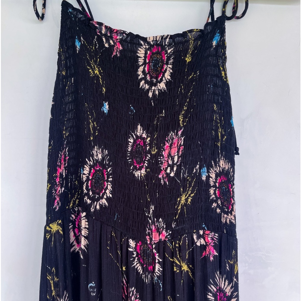 Black Free People Intimately Garden Maxi.
